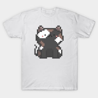 Pixel Quiet Cat 6 T-Shirt